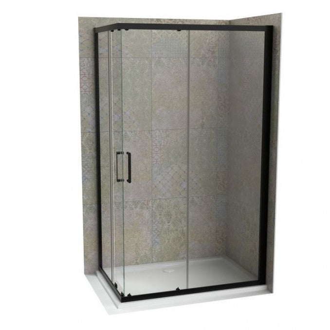 Tuš kabina ATLAS PRO 100x70cm staklo 6mm mat crna Tuš kabine Copen Madras doo Beograd