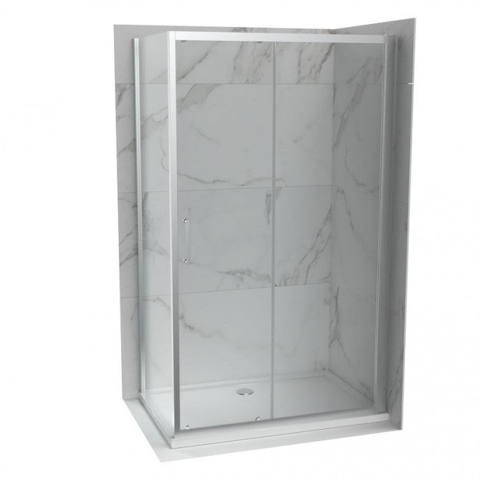 Tuš kabina ATLAS PRO 130x80cm, FIXNO, staklo 6mm providno Tuš kabine Copen Madras doo Beograd