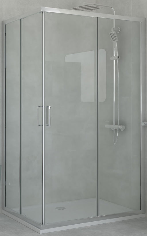 Tuš kabina CONCEPT PROJECT 1400x800x1950 staklo 6mm providno (C-02-12140/12080) Tuš kabine Concept Madras doo Beograd