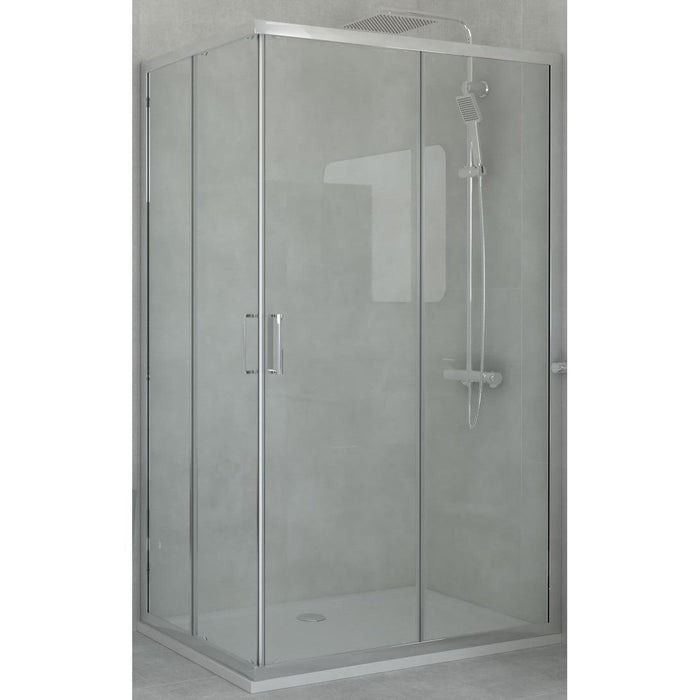 Tuš kabina CONCEPT PROJECT 1600x800x1950 staklo 6mm providno (C-02-12160/12080) Tuš kabine Concept Madras doo Beograd