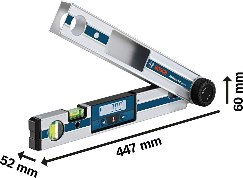 Uglomer digitalni Bosch GAM 220 (0601076500) Digitalni merač uglova BOSCH BOSCH-0601076500 Madras doo Beograd