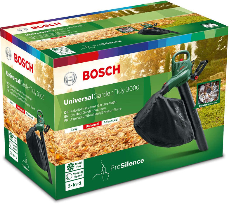 Usisivač-duvač lišća Bosch UniversalGardenTidy 3000; 3000W (06008B1001) Usisivač - duvač BOSCH BOSCH-06008B1001 Madras doo Beograd