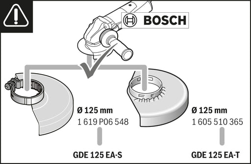 Usisni štitnik Bosch GDE 125 EA-T za male brusilice (1600A003DJ) Štitnik za brusilice BOSCH BOSCH-1600A003DJ Madras doo Beograd