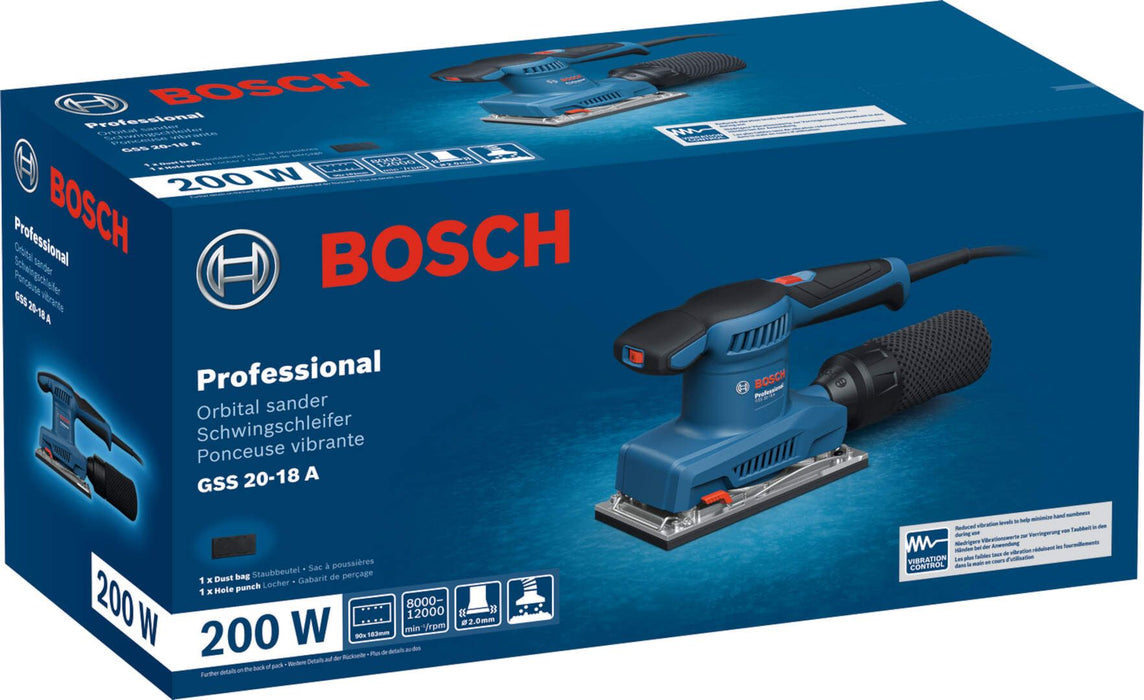 Vibraciona brusilica - šlajferica Bosch GSS 20-18 A (0601070101) Madras doo Beograd Madras doo Beograd