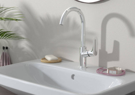 Visoka baterija za lavabo HANSGROHE LOGIS 210 (71130000) Baterije za lavabo Hansgrohe Madras doo Beograd
