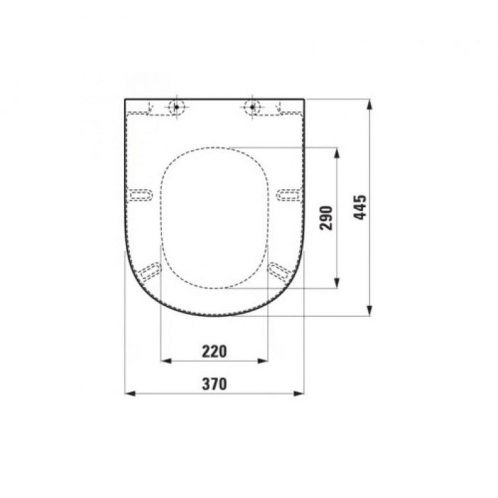 WC daska LAUFEN LUA softclose (LA8910830000001) WC daske Laufen Madras doo Beograd