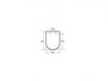 WC daska Roca DEBBA softclose (RO8019D2004) WC daske Roca Madras doo Beograd