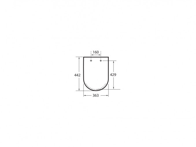 WC daska Roca DEBBA softclose (RO8019D2004) WC daske Roca Madras doo Beograd