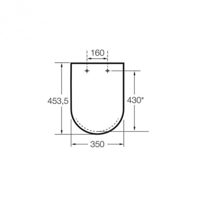 WC daska ROCA GAP softclose slim (RO801472003) WC daske Roca Madras doo Beograd