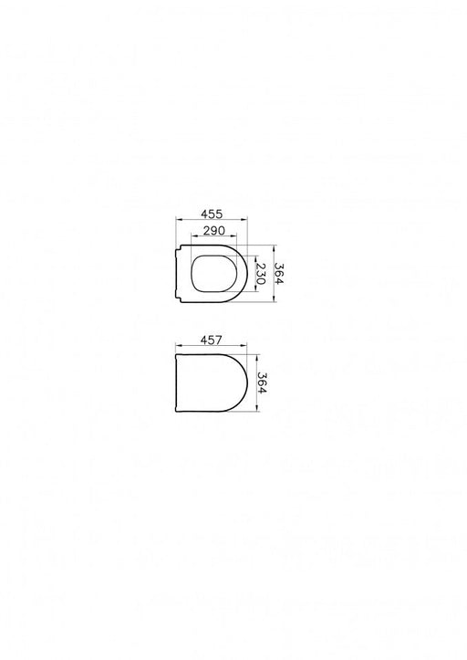 WC daska VITRA INTEGRA slim soft close duroplast (110-003-019) WC daske Vitra 110-003-019 Madras doo Beograd