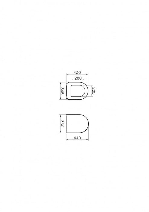 WC daska VITRA ZENTRUM duroplast (94-003-001) WC daske Vitra 94-003-001 Madras doo Beograd