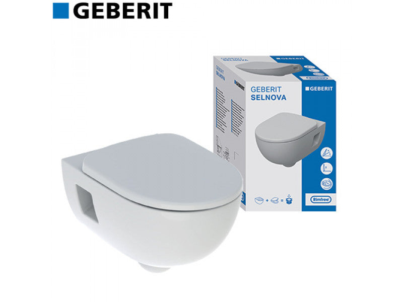WC ŠOLJA GEBERIT SELNOVA SET 501.750.00.2 Konzolne wc šolje Geberit Madras doo Beograd