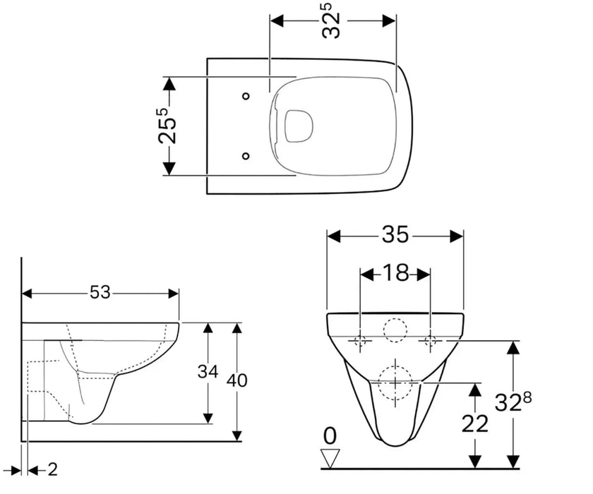 WC ŠOLJA SELNOVA SQUARE KONZOLNA RIMLESS 501.458.00.7 GEBERIT WC šolje Geberit 501.458.00.7 Madras doo Beograd